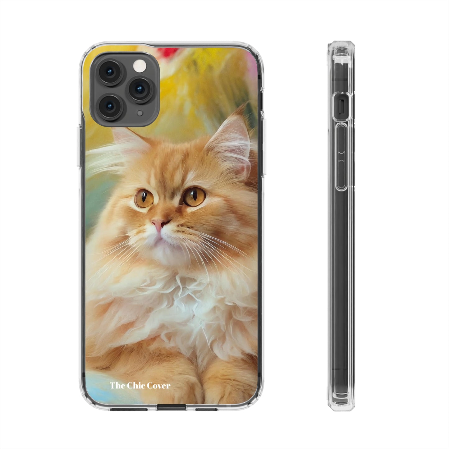 The Golden Cat Phone Clear Cases