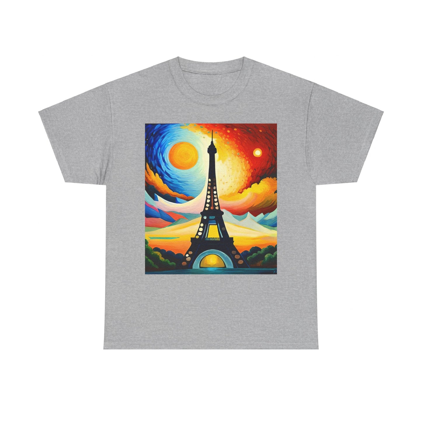 Paris Unisex Heavy Cotton Tee