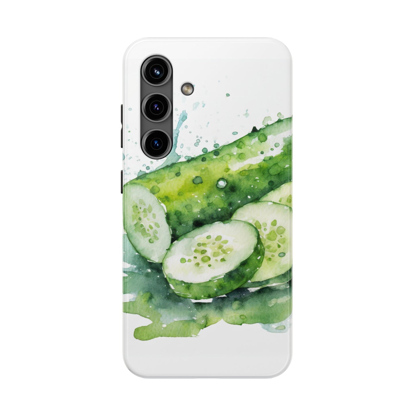 Cucumbers Print Unisex Travel Tough Phone Cases