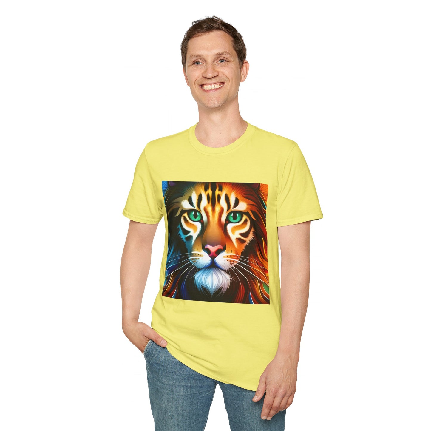 The Lion Modern Style Unisex Soft style T-Shirt