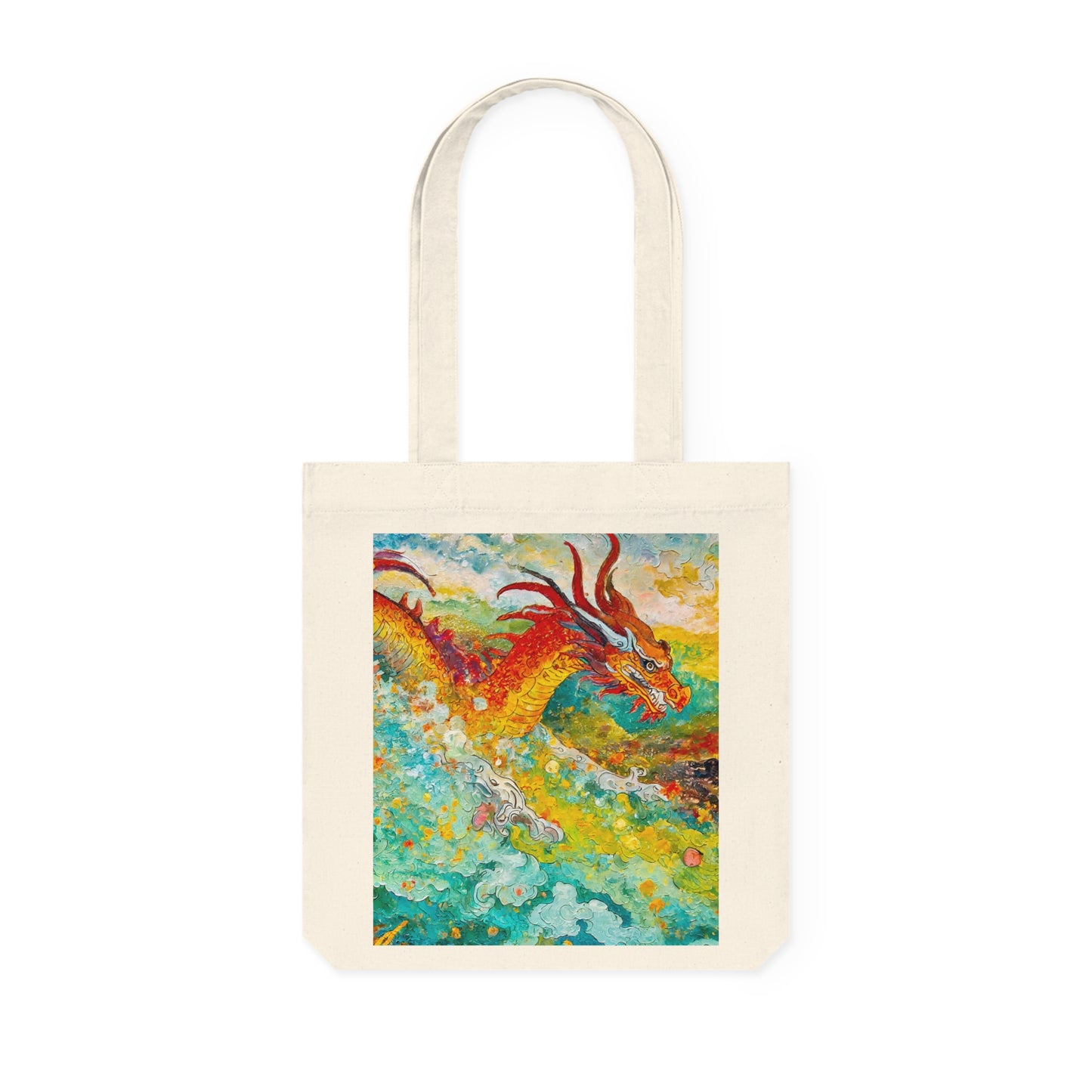 The Dragons Woven Tote Bag