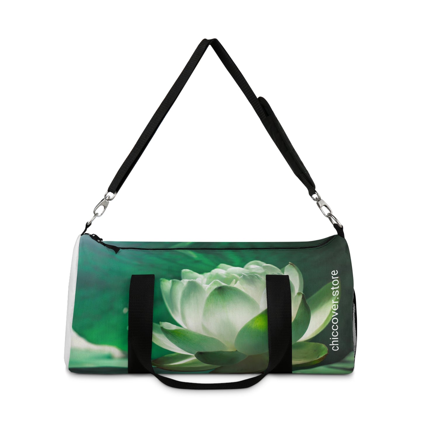 The Green Lotus Duffel Bag