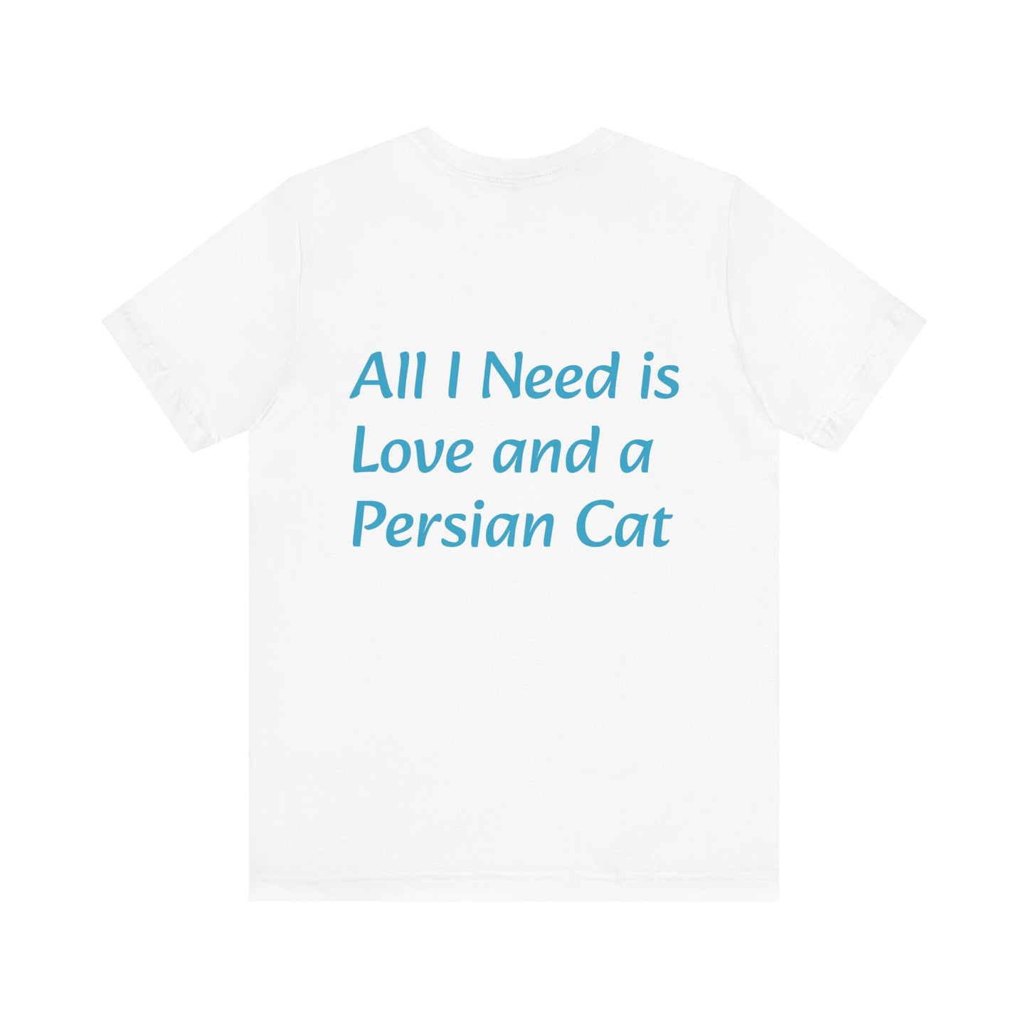 The Persian Cat Unisex Jersey Short Sleeve Tee