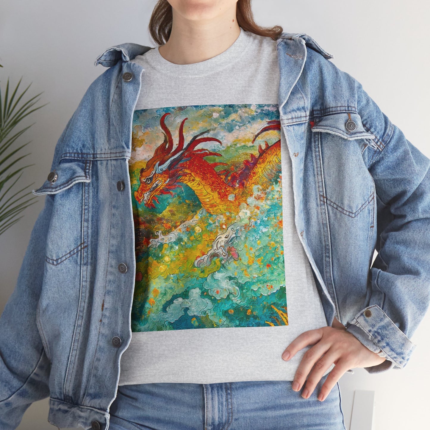The Red Dragon Unisex Heavy Cotton Tee