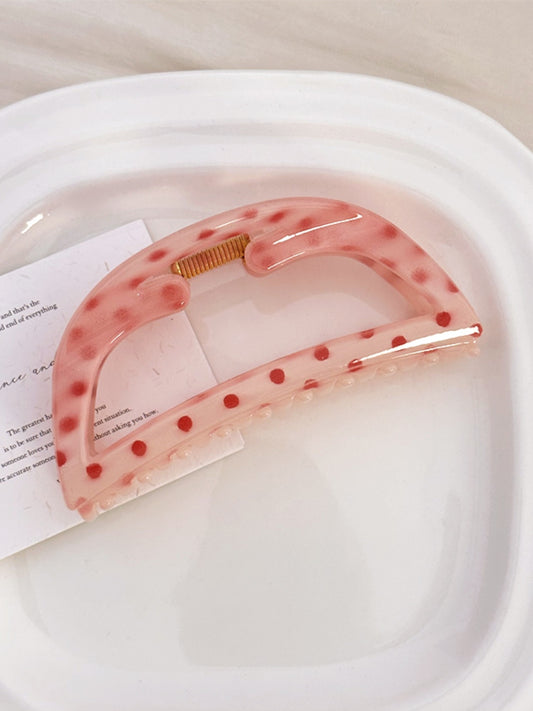 PC Polka Dot Chic Womenβs Hair Claw Clip