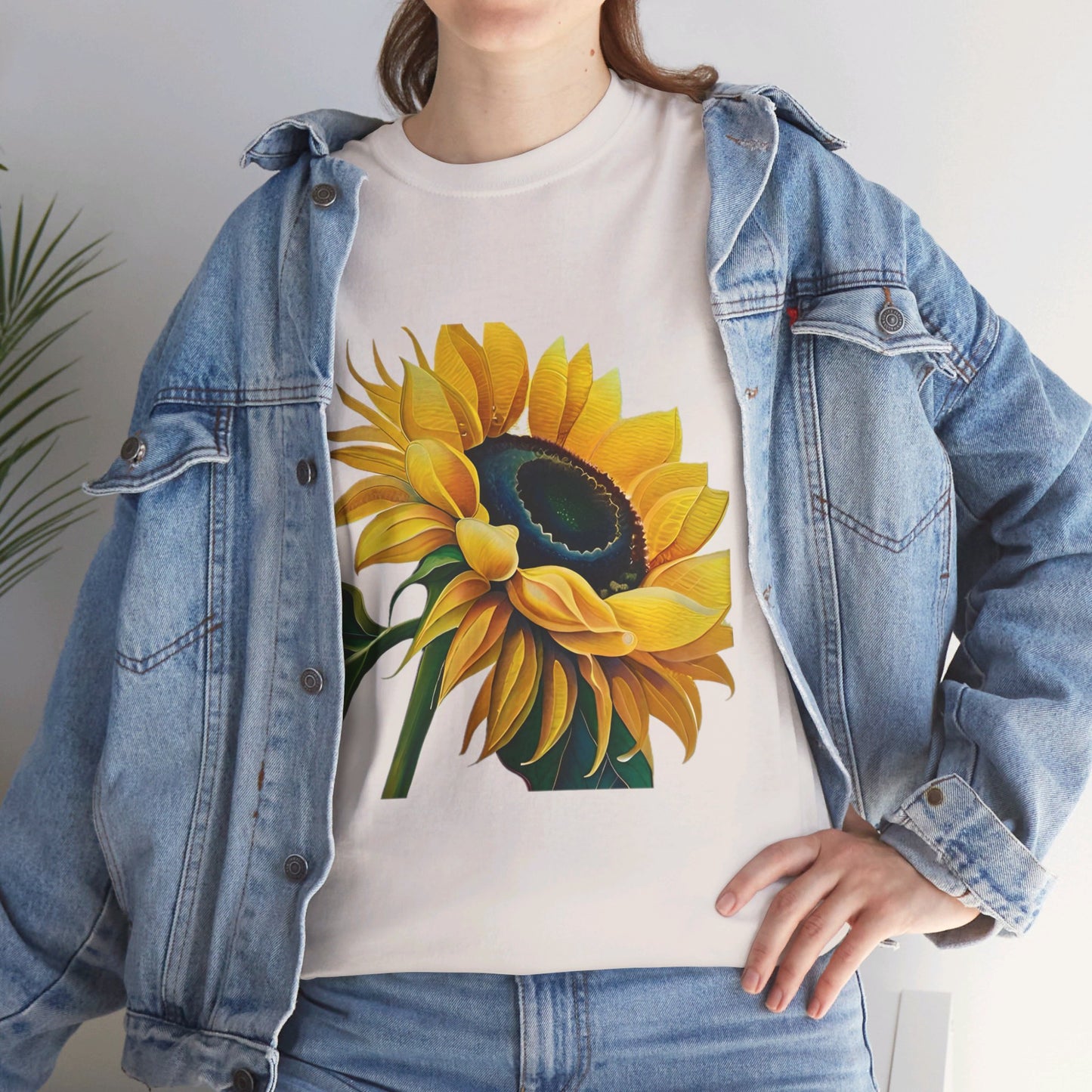 The Sunflower Unisex Heavy Cotton Tee