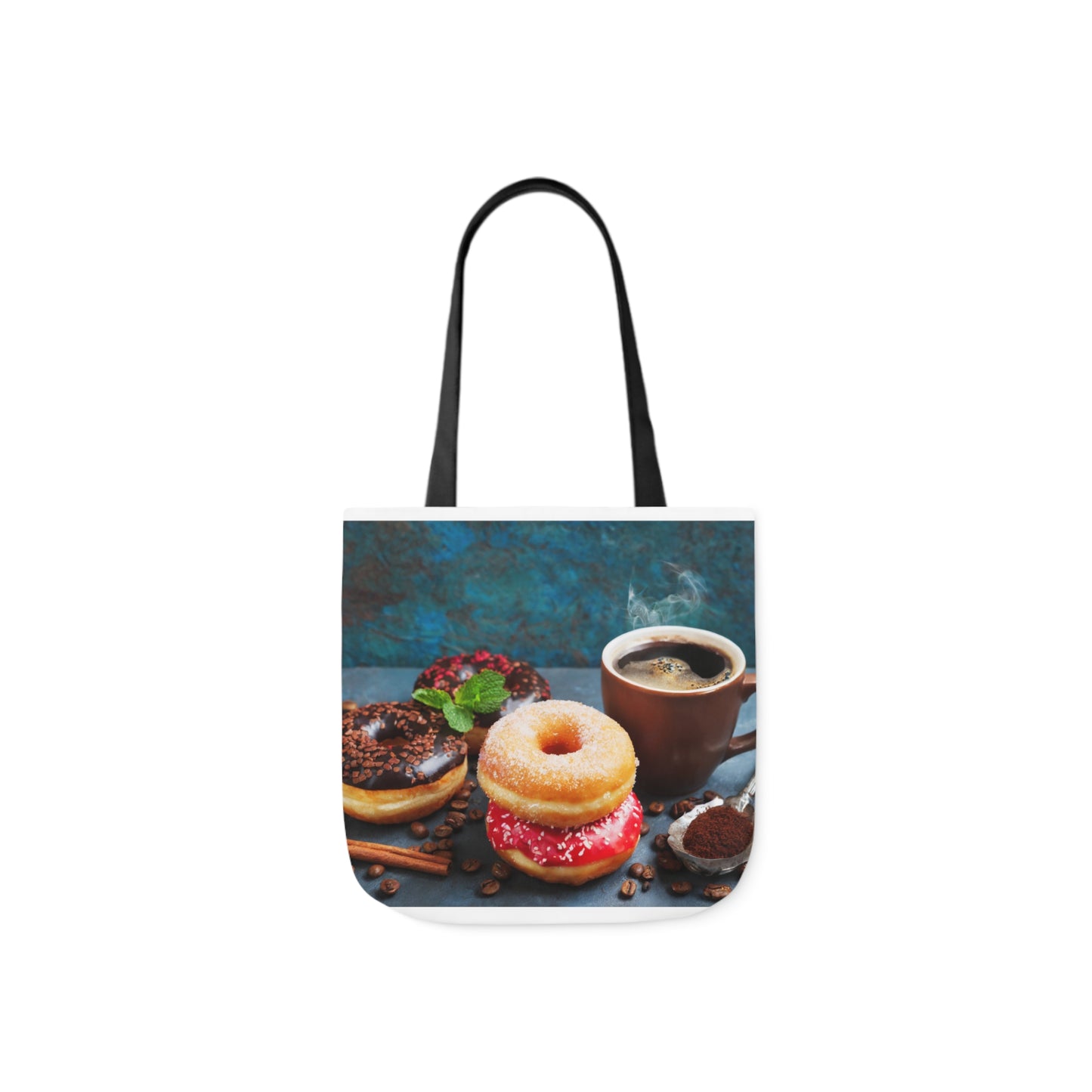 The Donuts Canvas Tote Bag