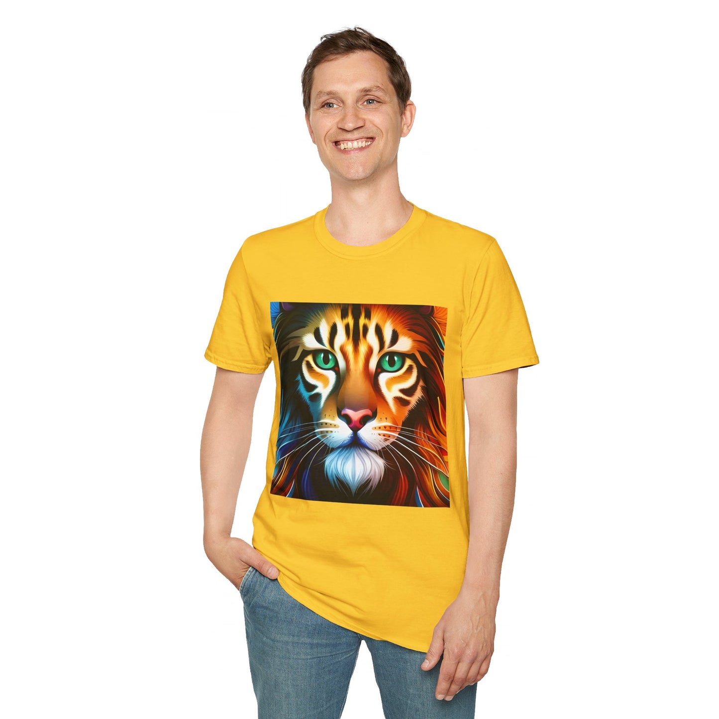 The Lion Modern Style Unisex Soft style T-Shirt
