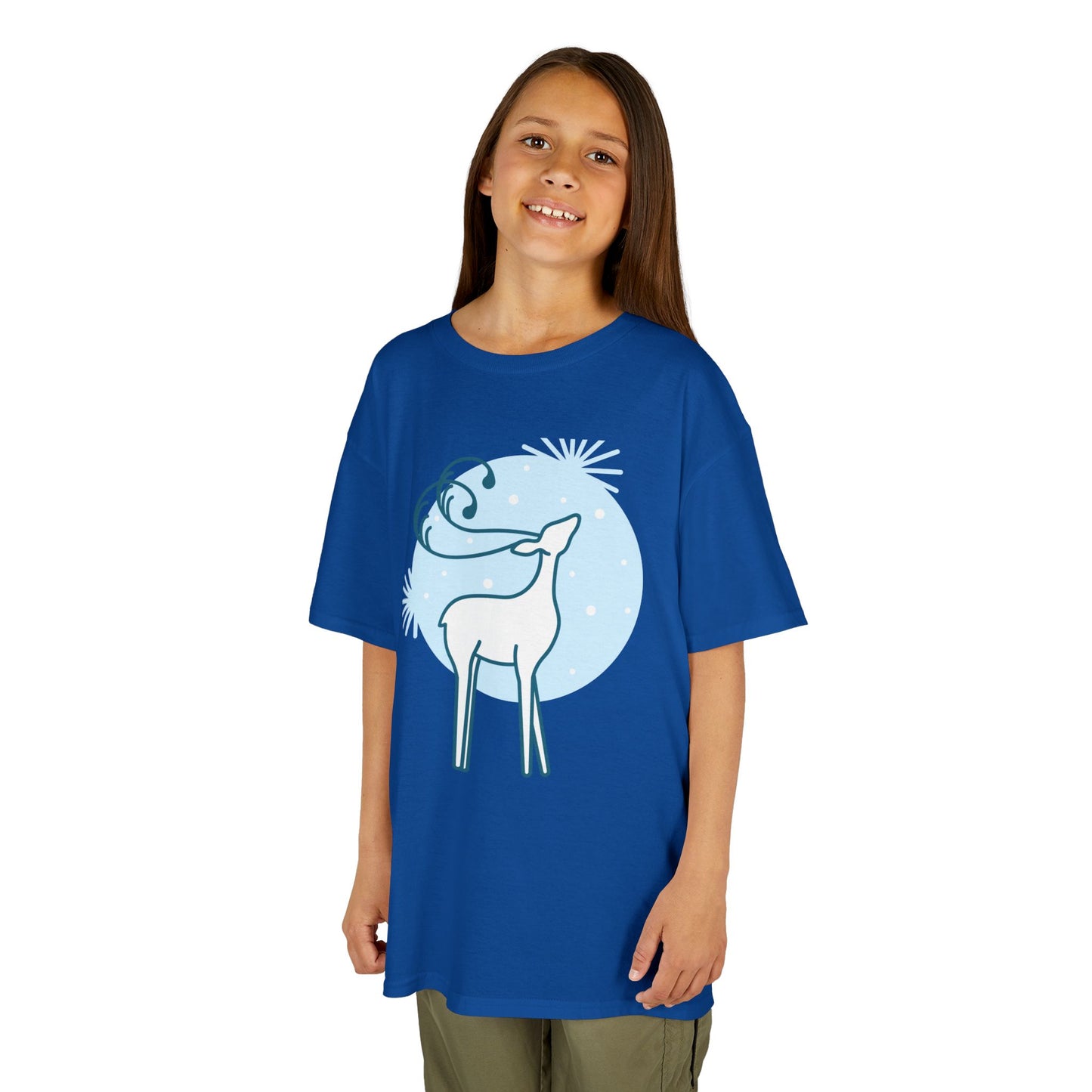 Kids Heavy Cotton™ Tee With Print