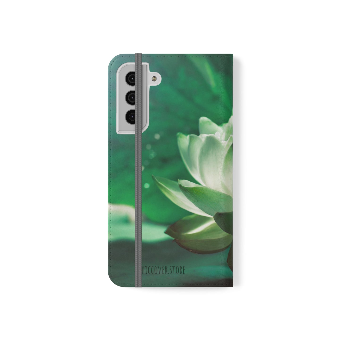The Green Lotus Flip Cases