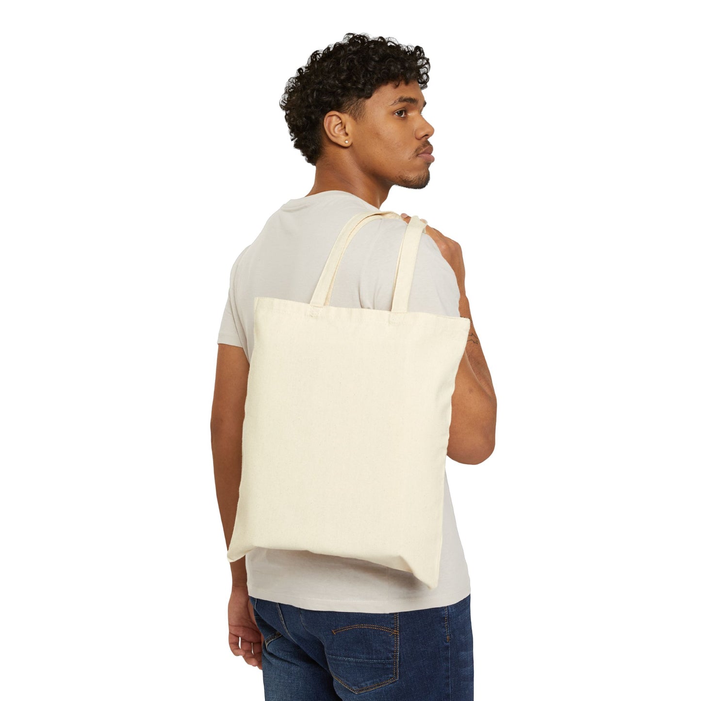 Embrace Adventure Tote Bag - Cute Otter Design - Eco-Friendly Cotton Canvas