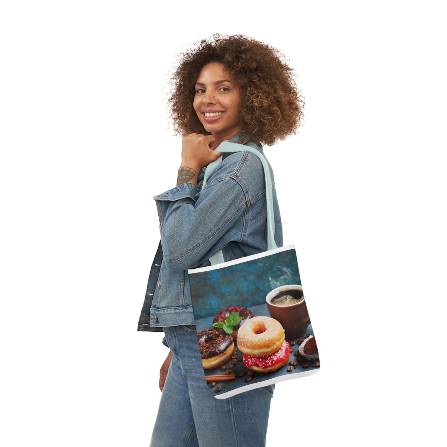 The Donuts Canvas Tote Bag