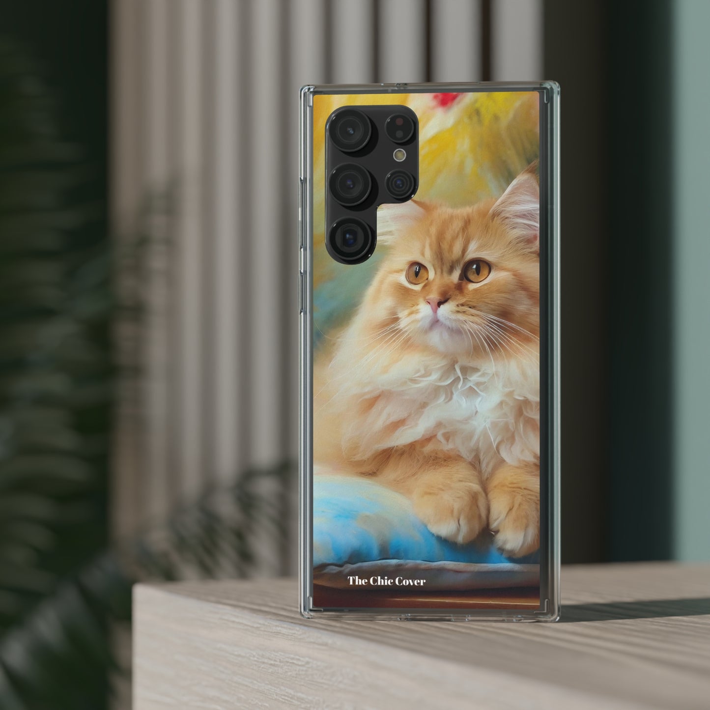The Golden Cat Phone Clear Cases