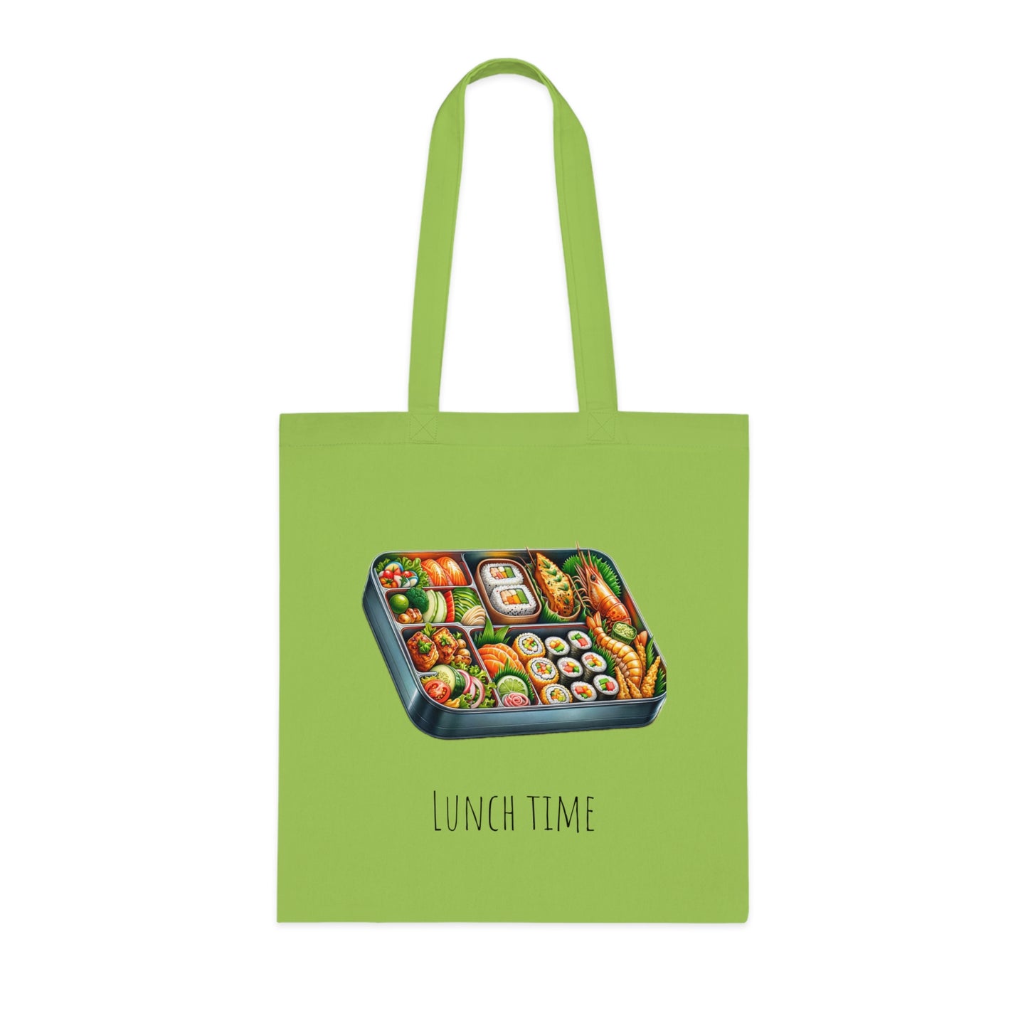 Cotton Tote Lunch Time