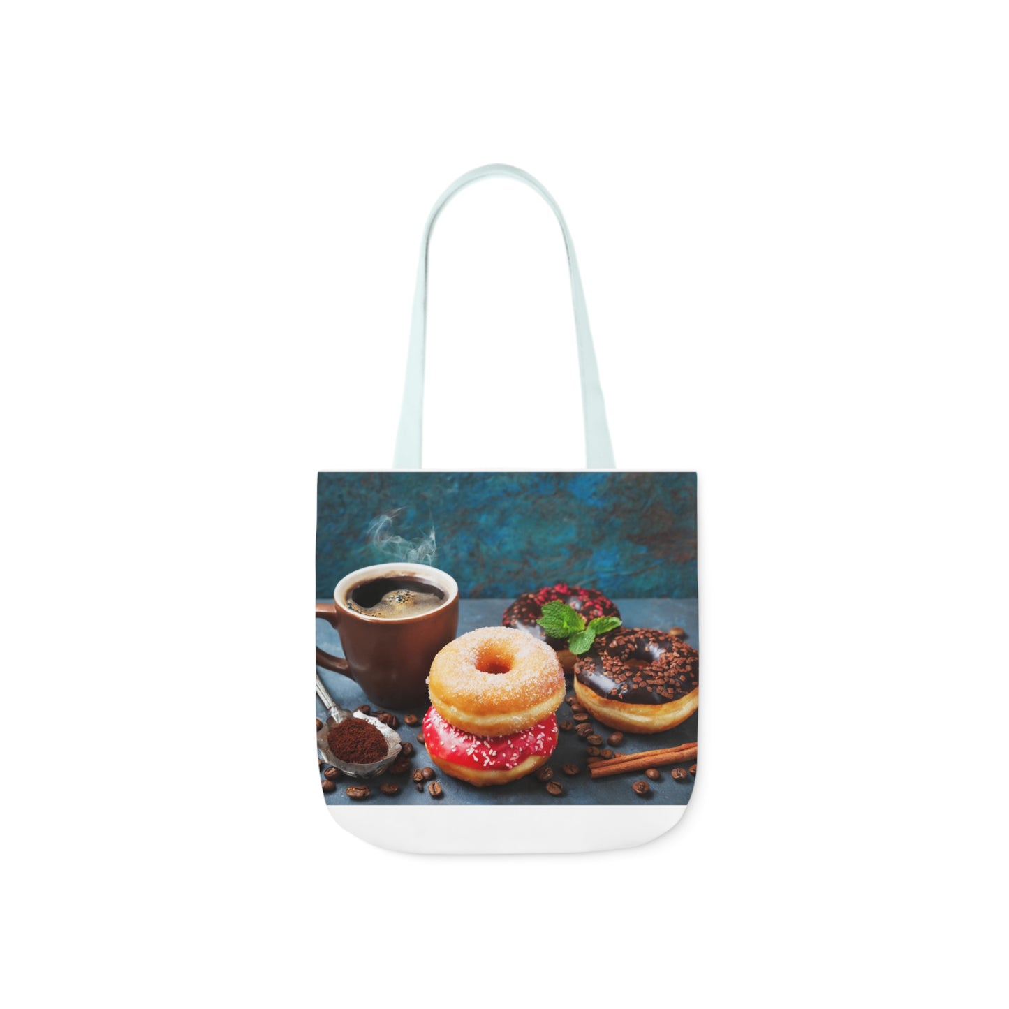 The Donuts Canvas Tote Bag