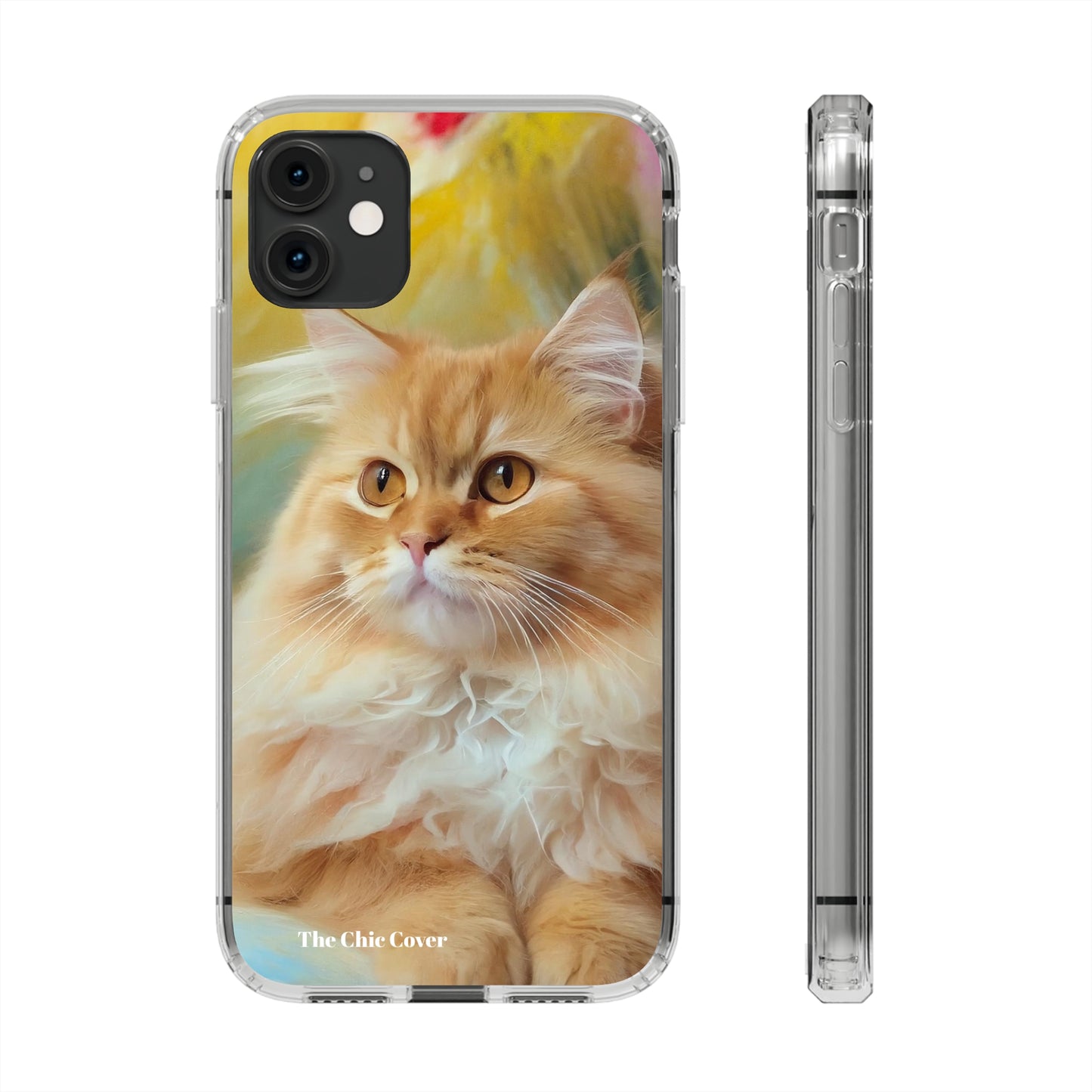The Golden Cat Phone Clear Cases