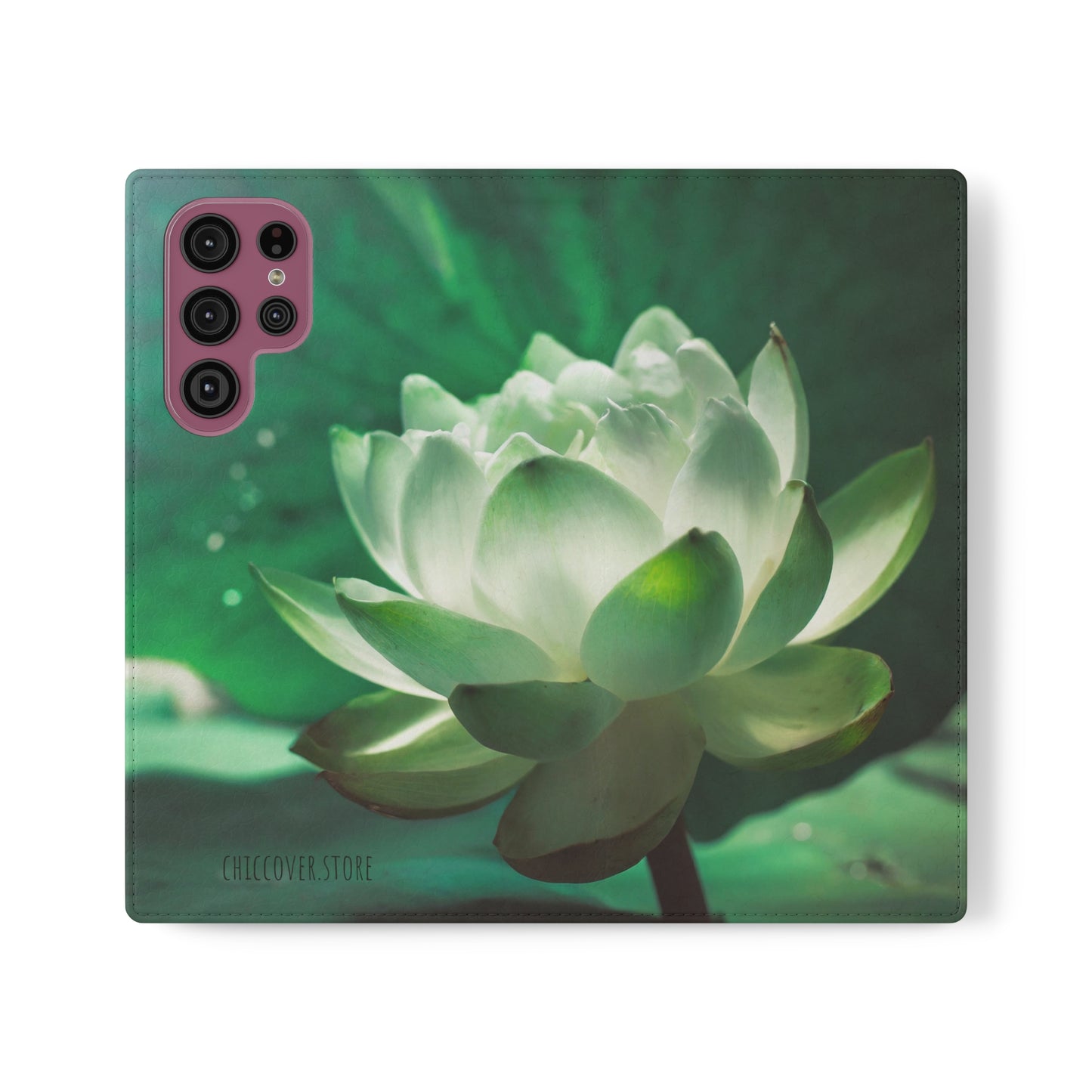 The Green Lotus Flip Cases