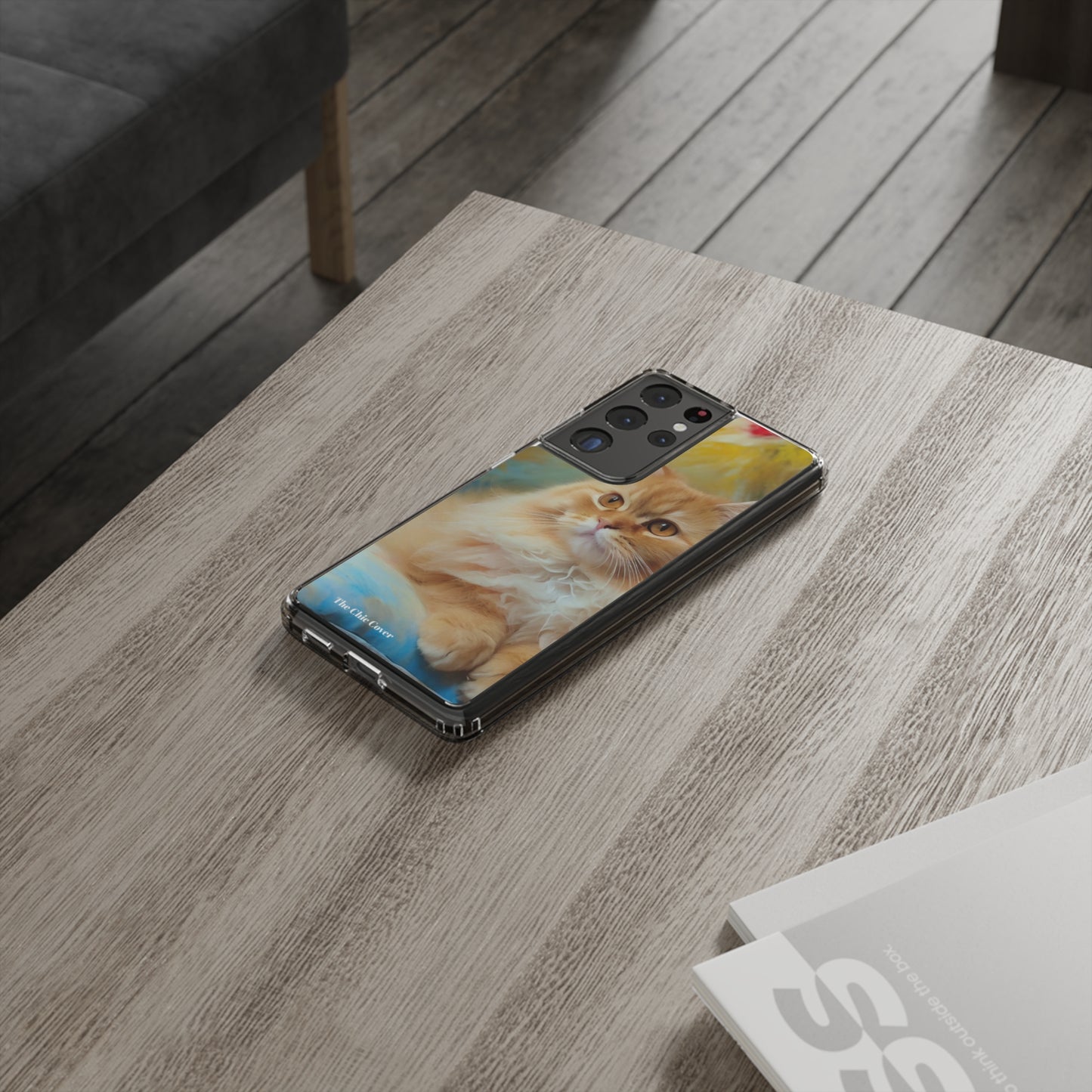 The Golden Cat Phone Clear Cases