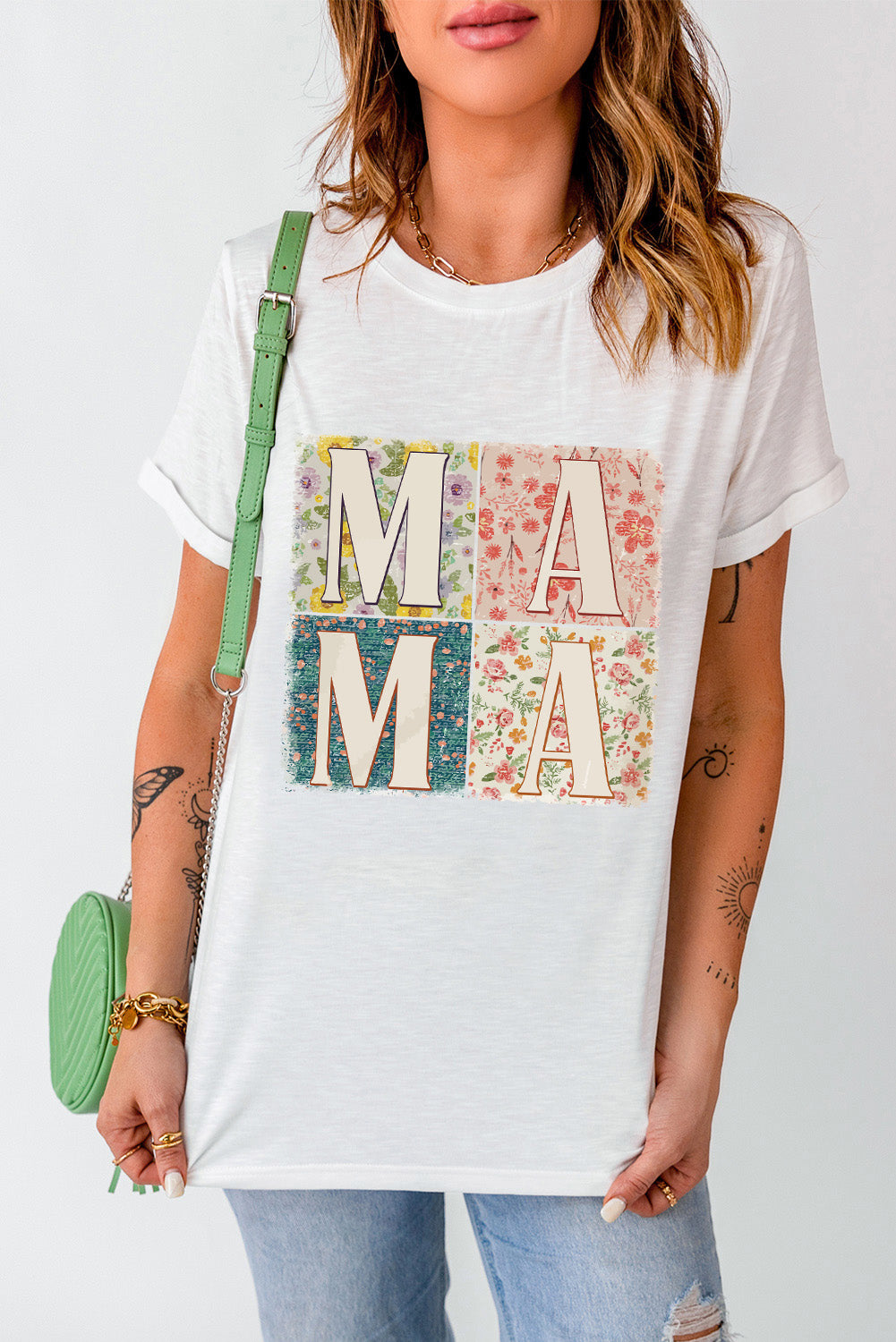 Round Neck Short Sleeve T-Shirt