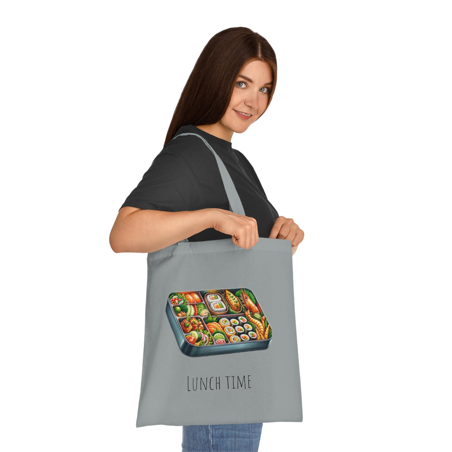 Cotton Tote Lunch Time