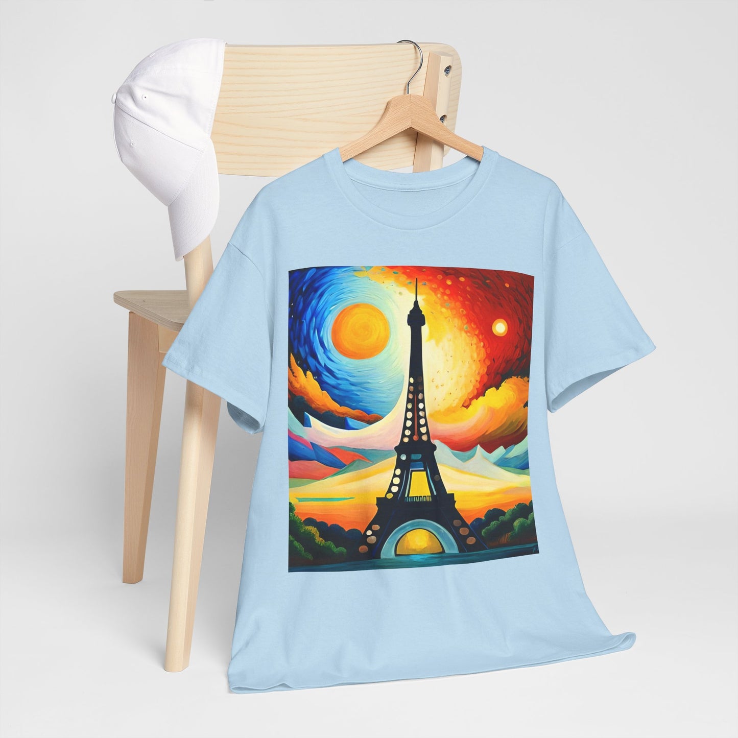 Paris Unisex Heavy Cotton Tee