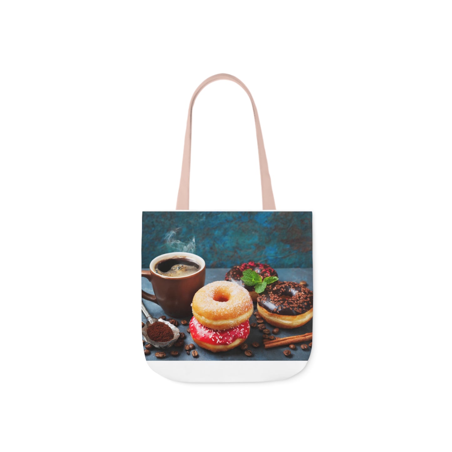 The Donuts Canvas Tote Bag
