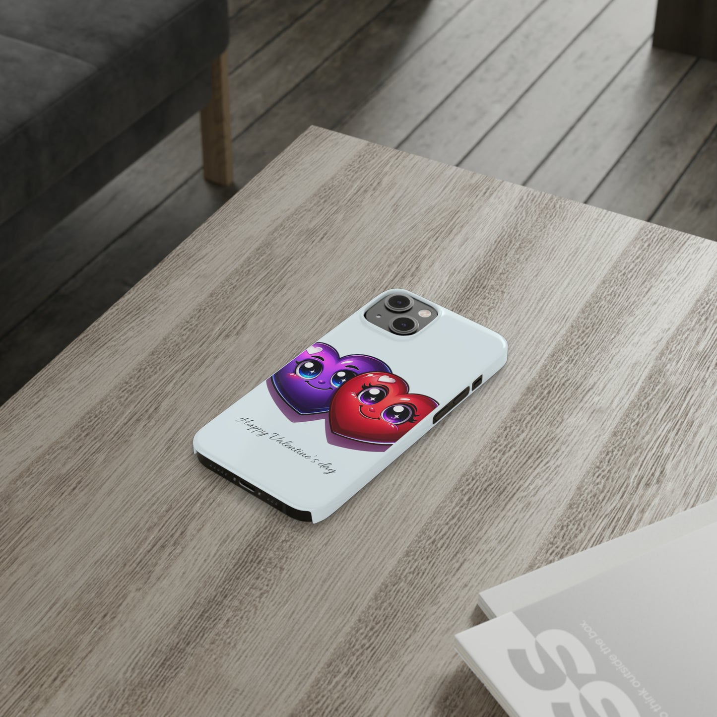 Hearts Slim Phone Cases