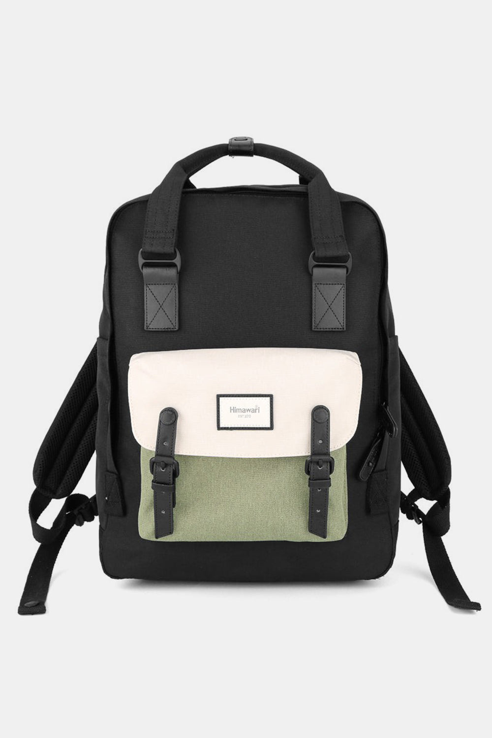 Himawari Chic Waterproof Canvas Backpack Bag with Handles