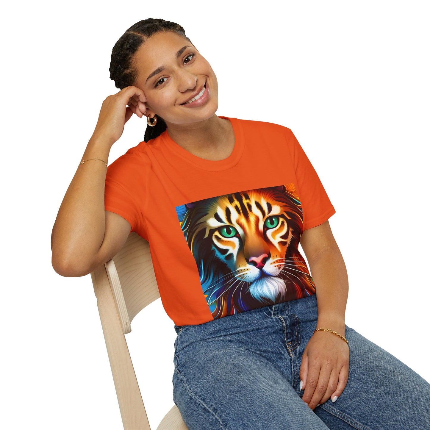 The Lion Modern Style Unisex Soft style T-Shirt
