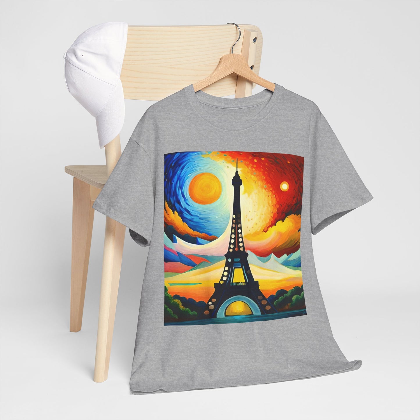 Paris Unisex Heavy Cotton Tee