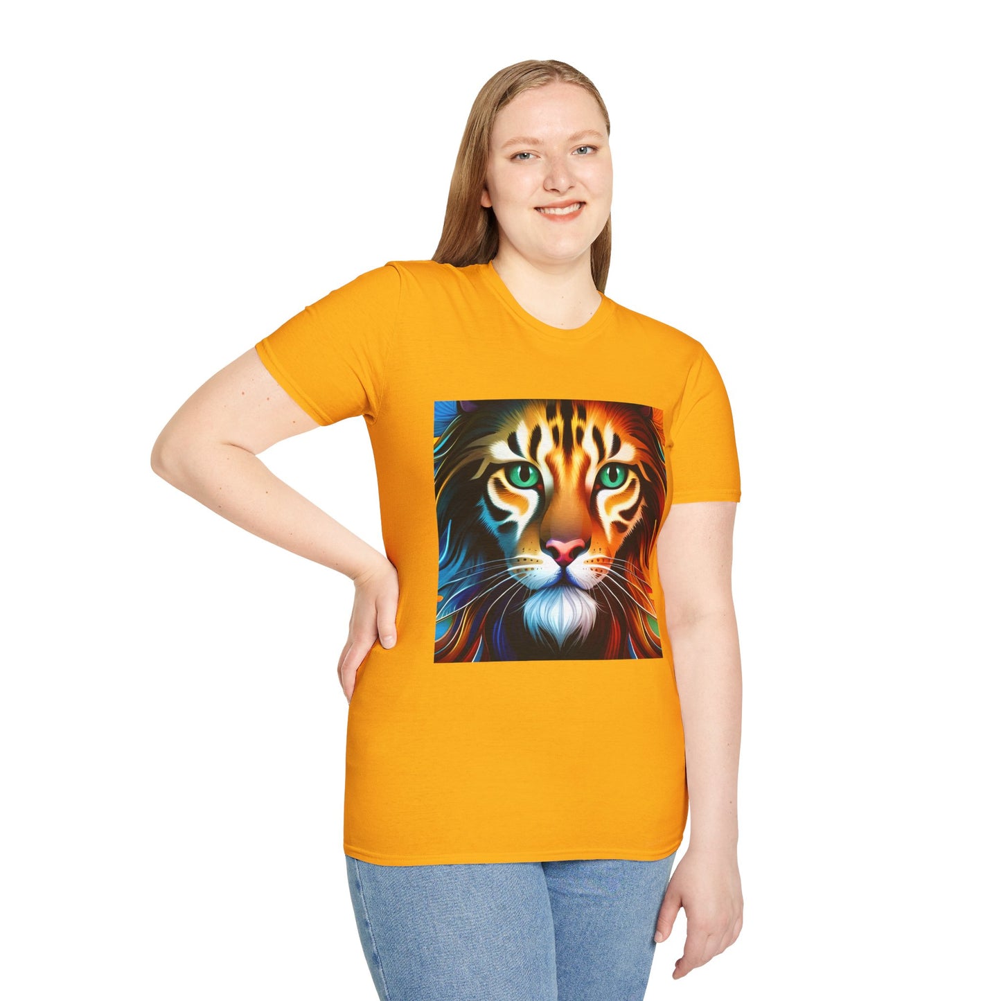 The Lion Modern Style Unisex Soft style T-Shirt