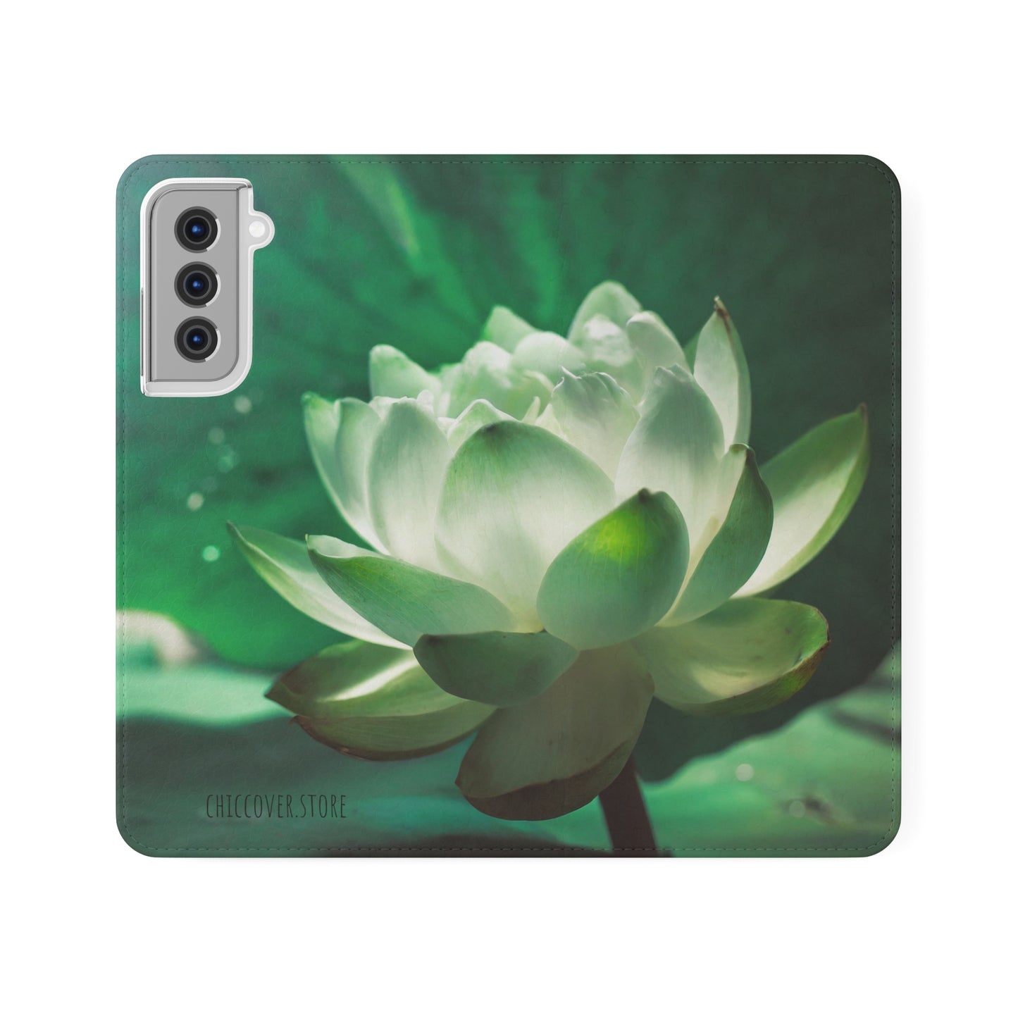 The Green Lotus Flip Cases