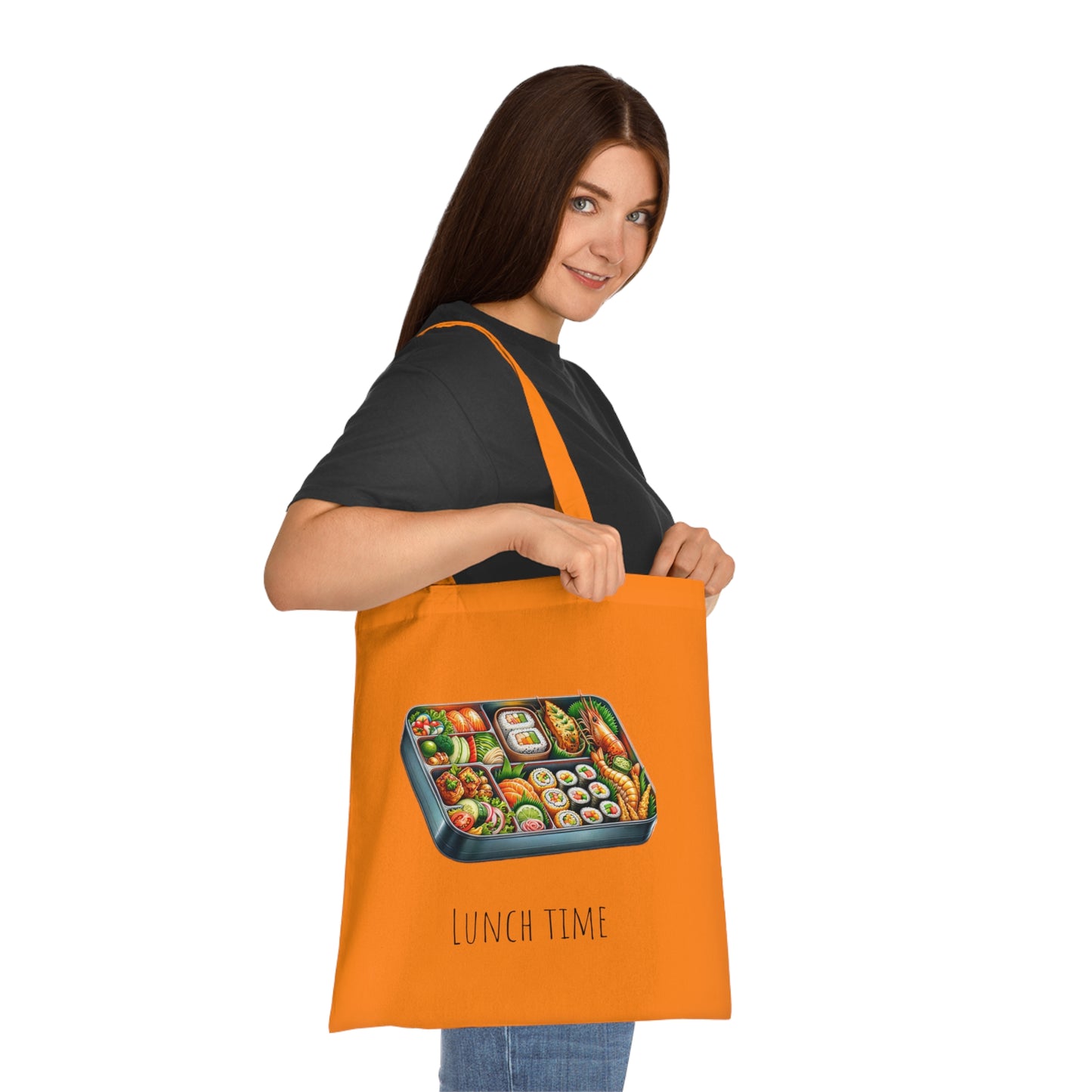 Cotton Tote Lunch Time