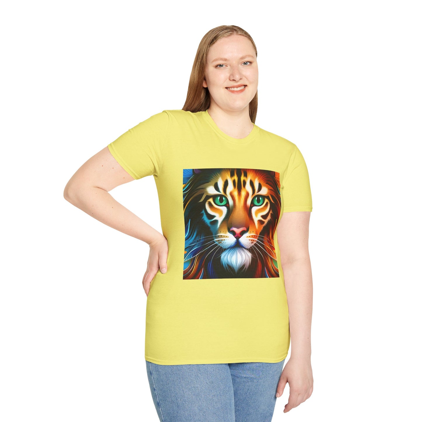 The Lion Modern Style Unisex Soft style T-Shirt