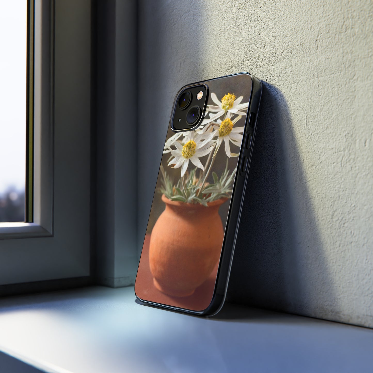 The Flowers Clear Silicone Phone Cases