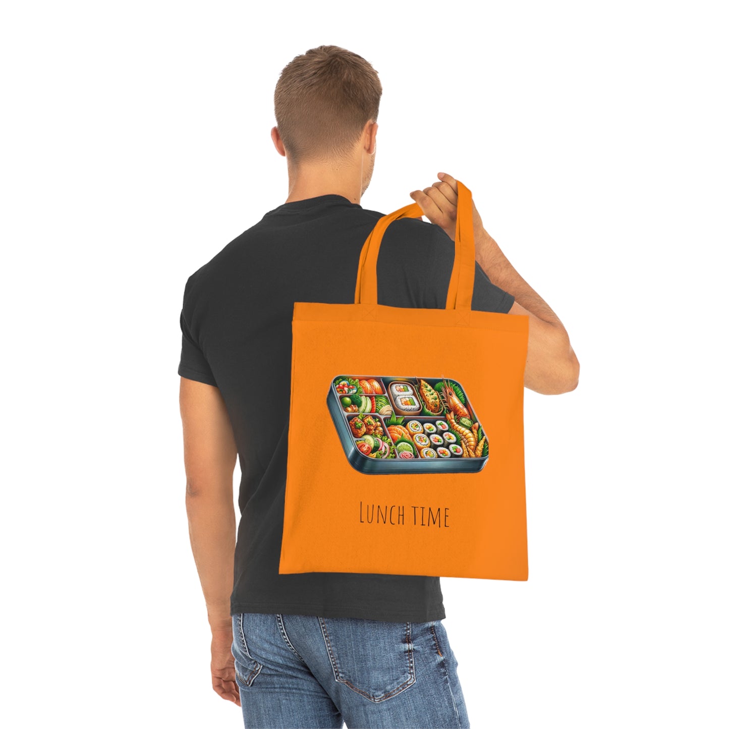 Cotton Tote Lunch Time