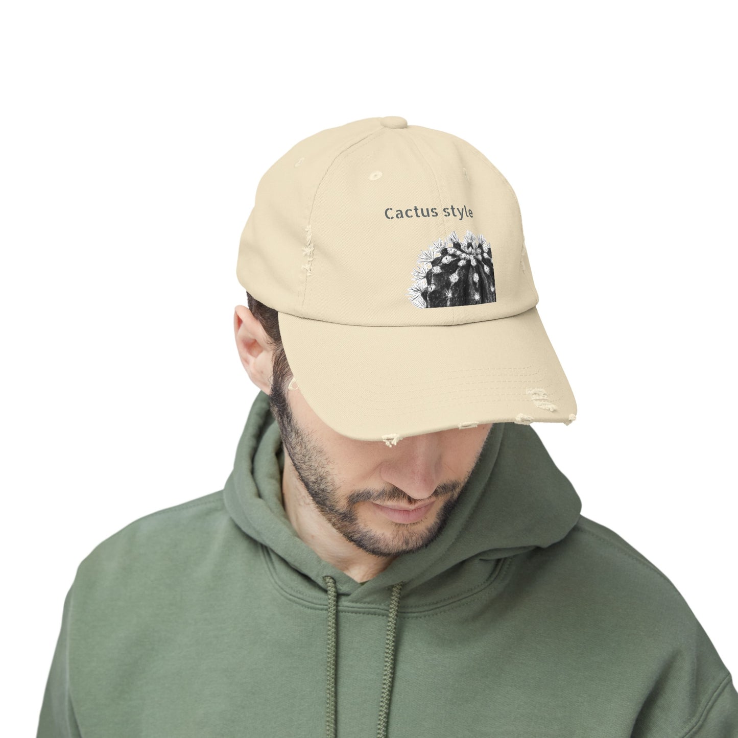 Unisex Distressed Cap Cactuses