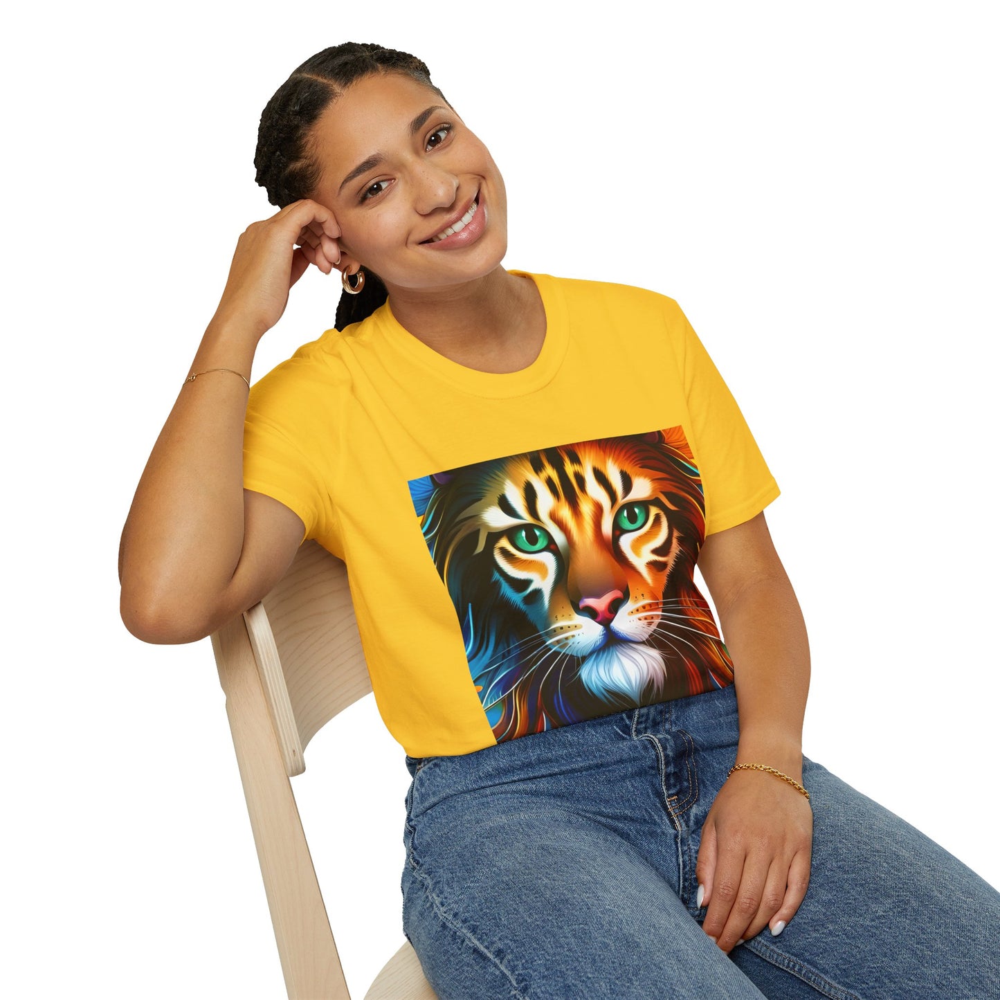 The Lion Modern Style Unisex Soft style T-Shirt