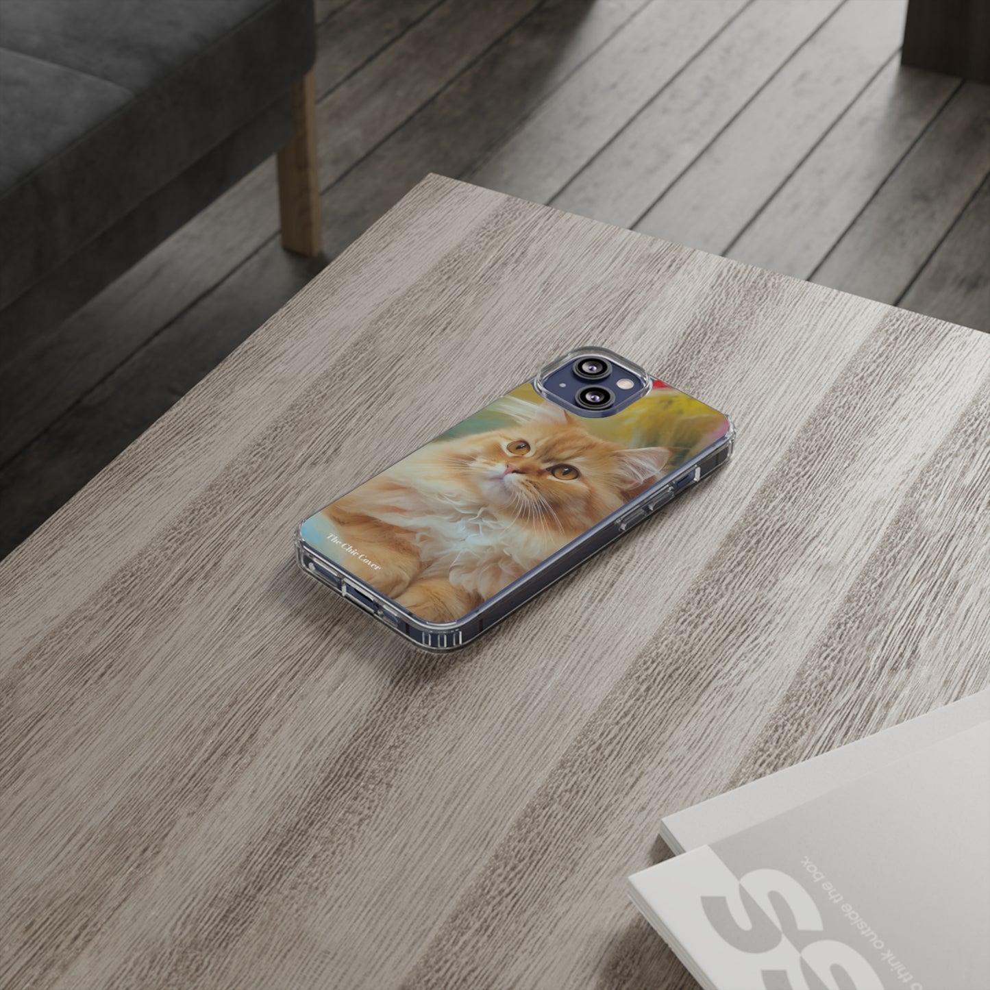 The Golden Cat Phone Clear Cases