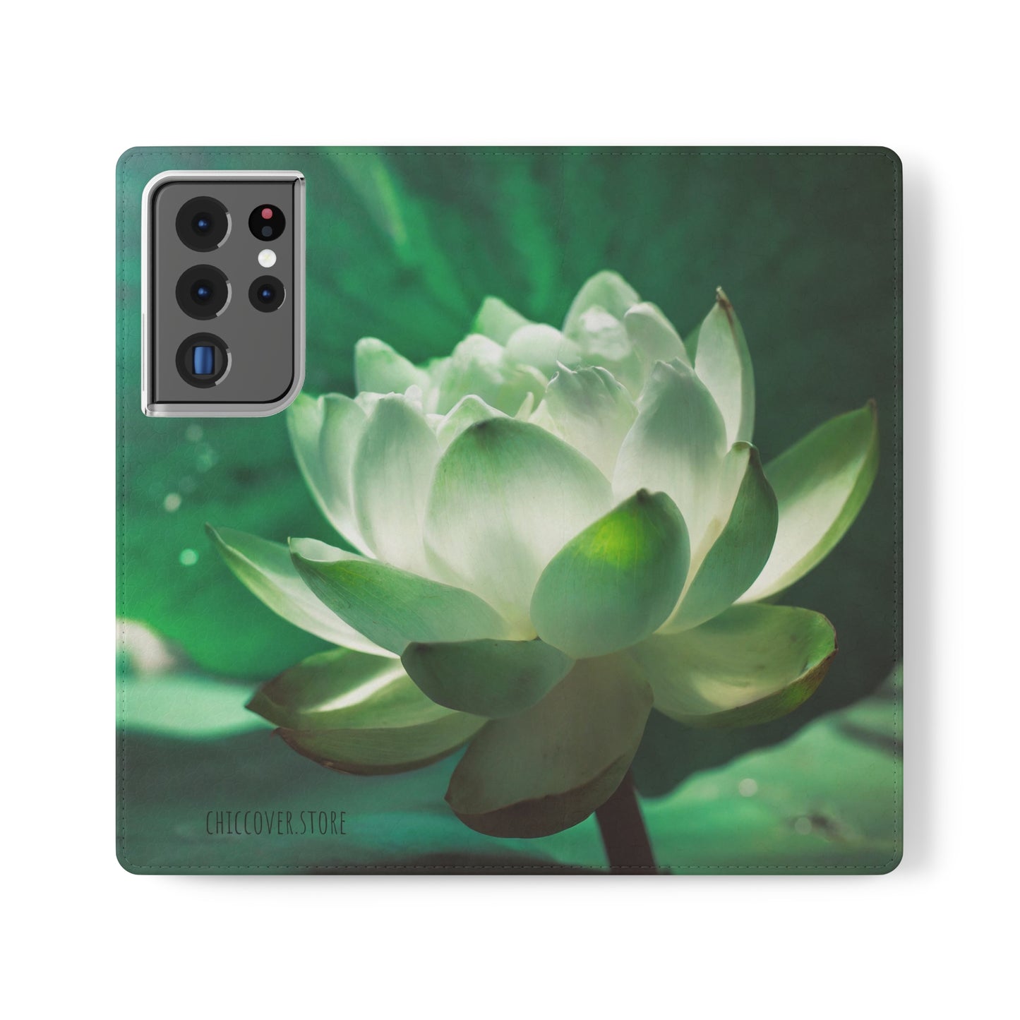 The Green Lotus Flip Cases