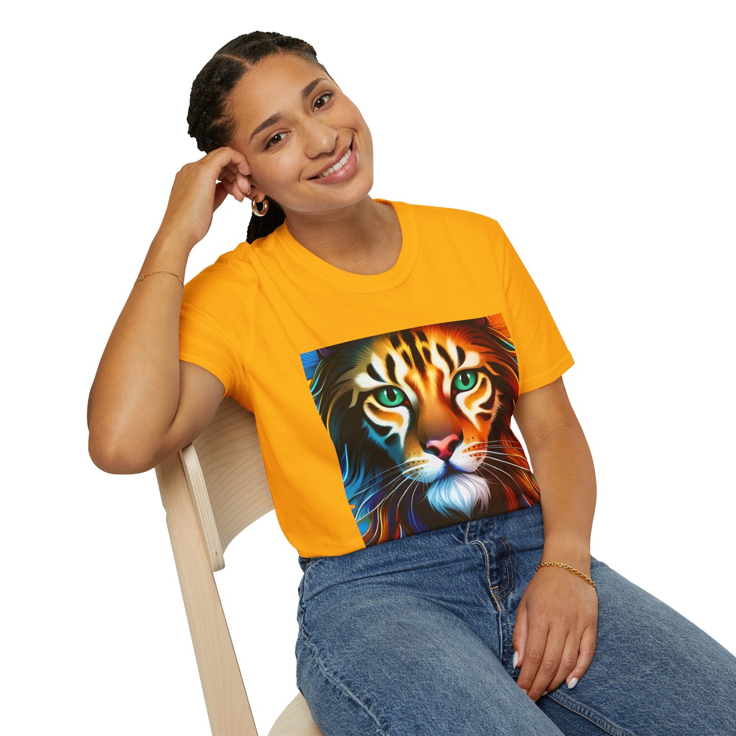 The Lion Modern Style Unisex Soft style T-Shirt