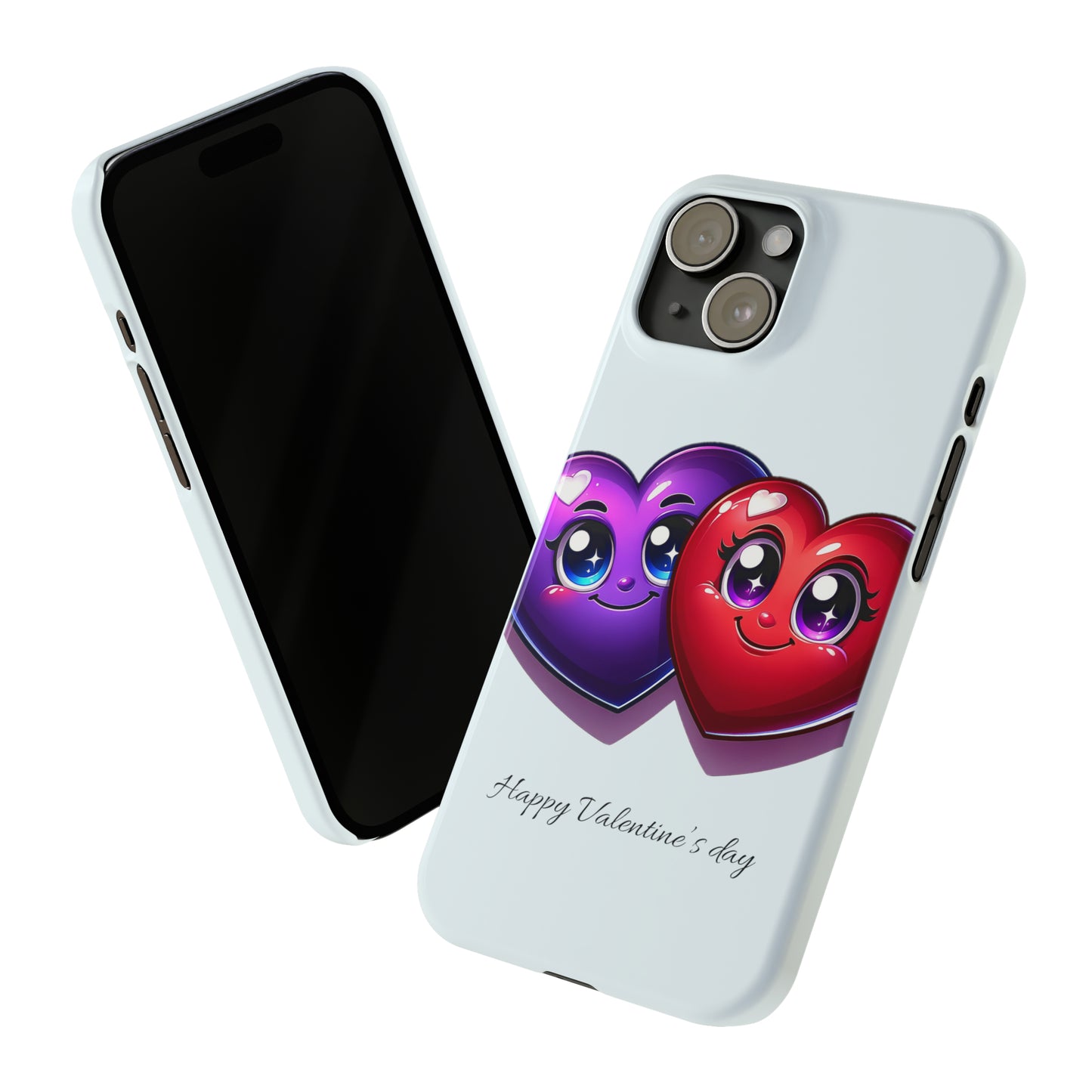 Hearts Slim Phone Cases