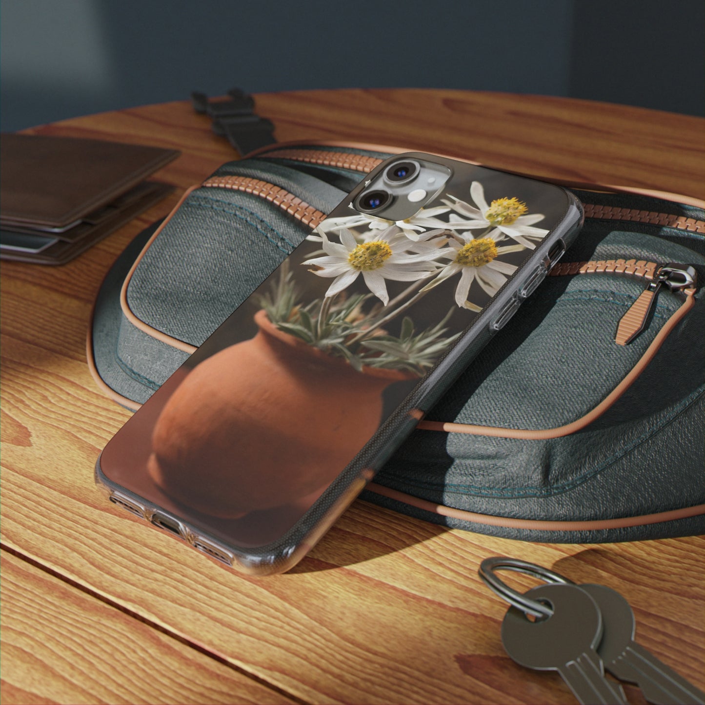 The Flowers Clear Silicone Phone Cases