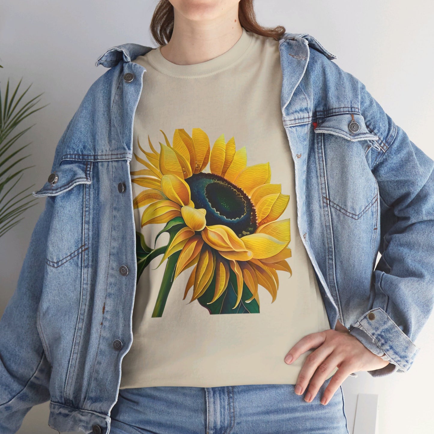 The Sunflower Unisex Heavy Cotton Tee