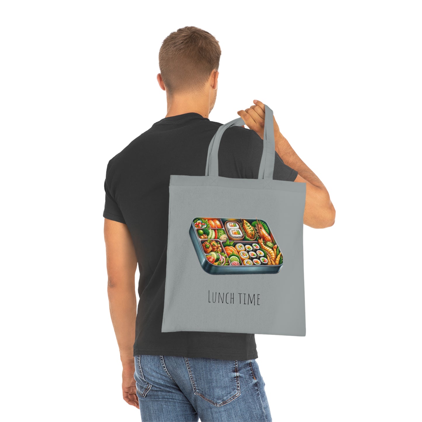 Cotton Tote Lunch Time