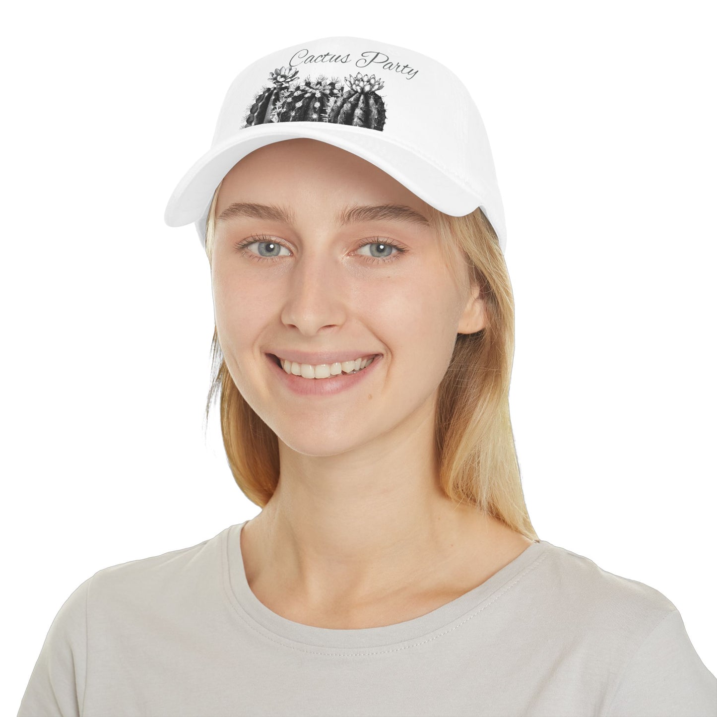 Low Profile Baseball Cap Cactus Party