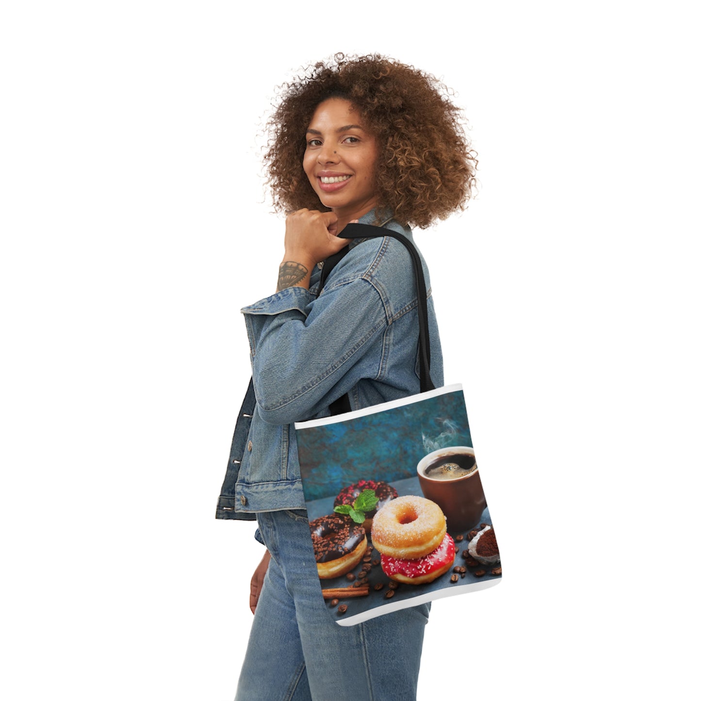 The Donuts Canvas Tote Bag