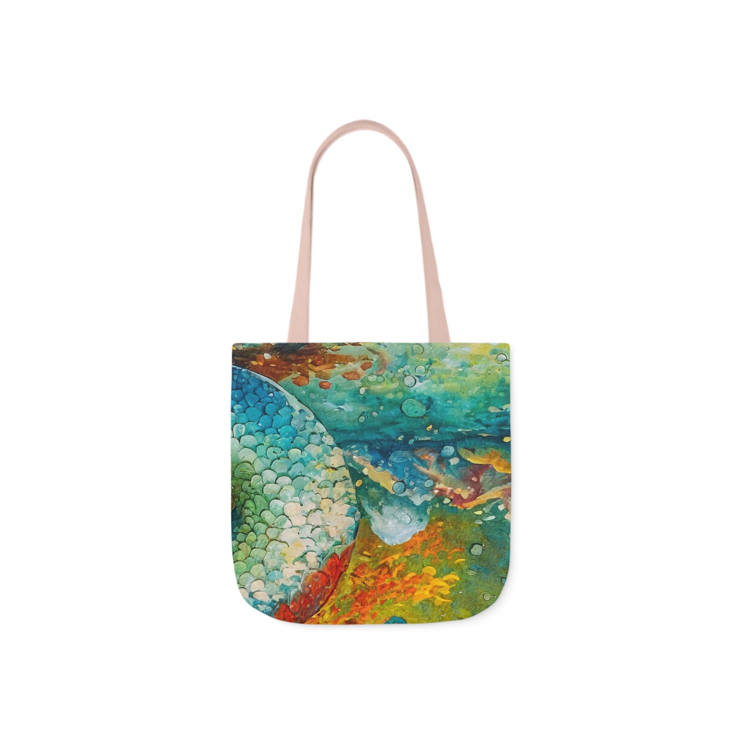 The Green Dragon Polyester Canvas Tote Bag