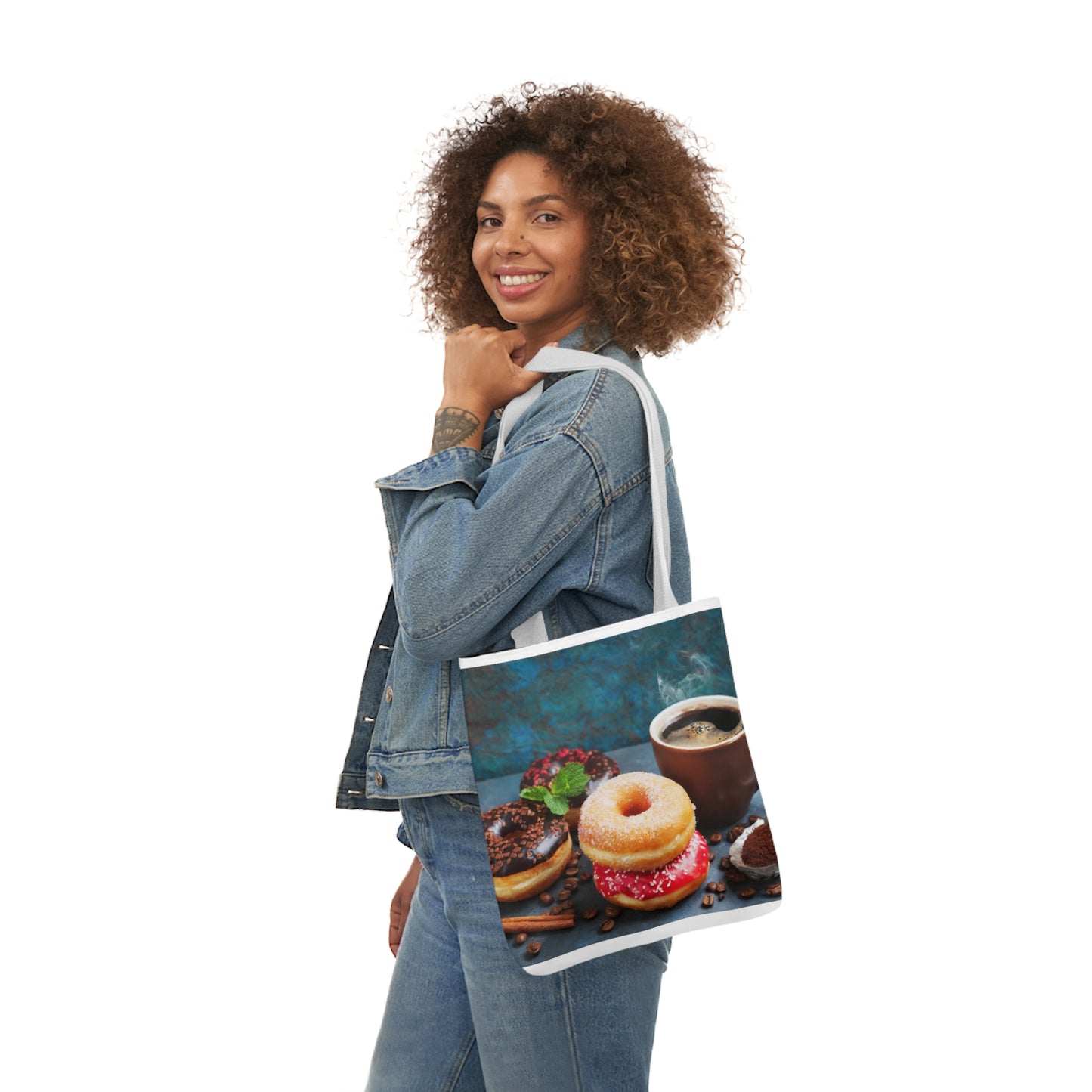 The Donuts Canvas Tote Bag