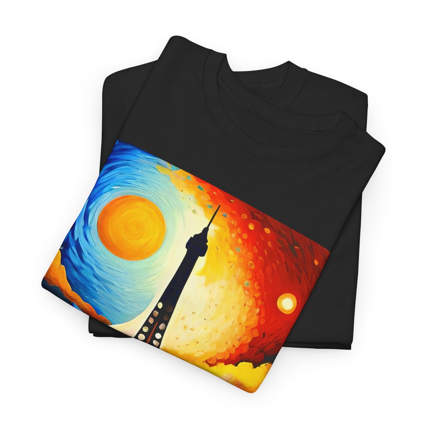 Paris Unisex Heavy Cotton Tee